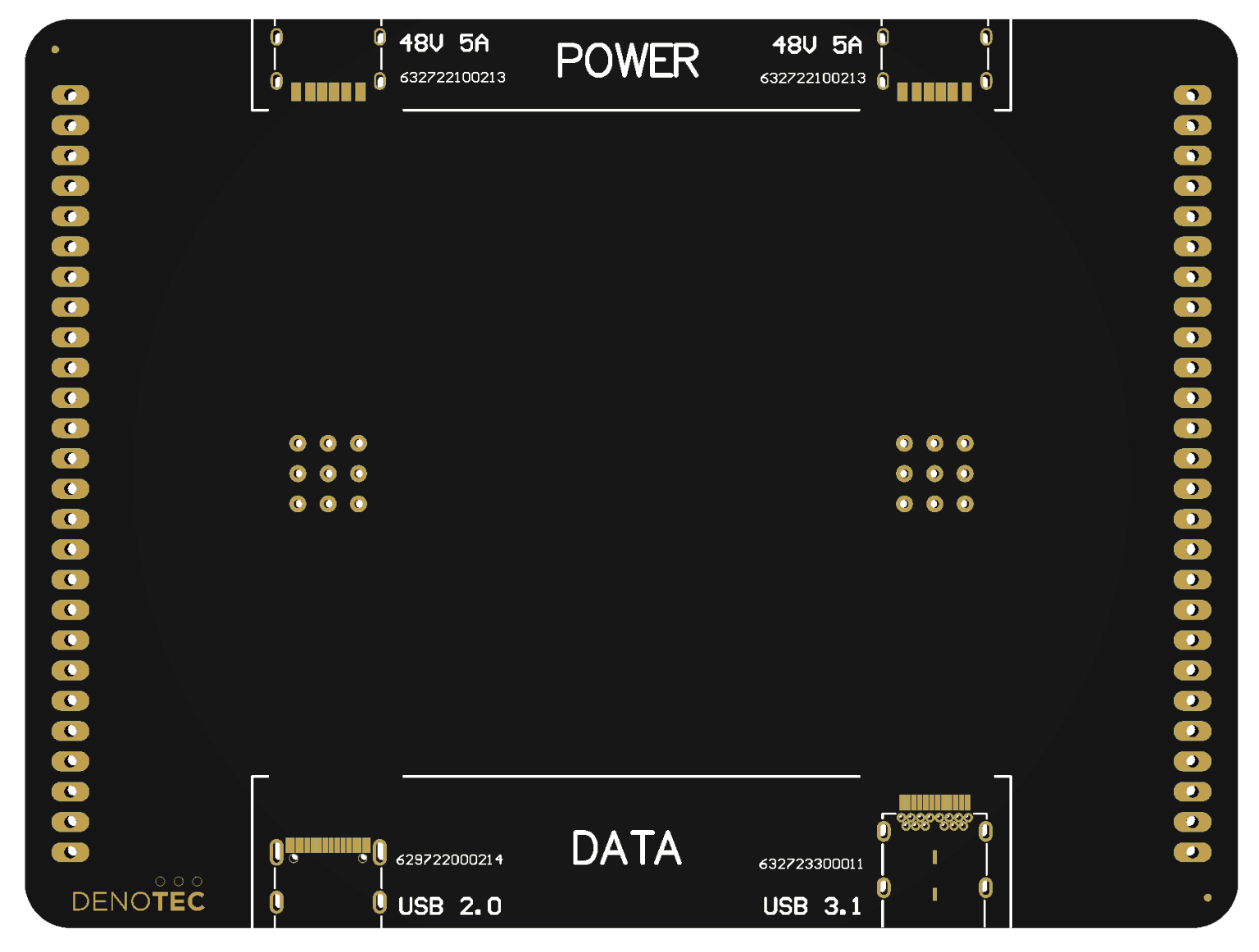 Denotec USB Power & Data Development Board for Voltera