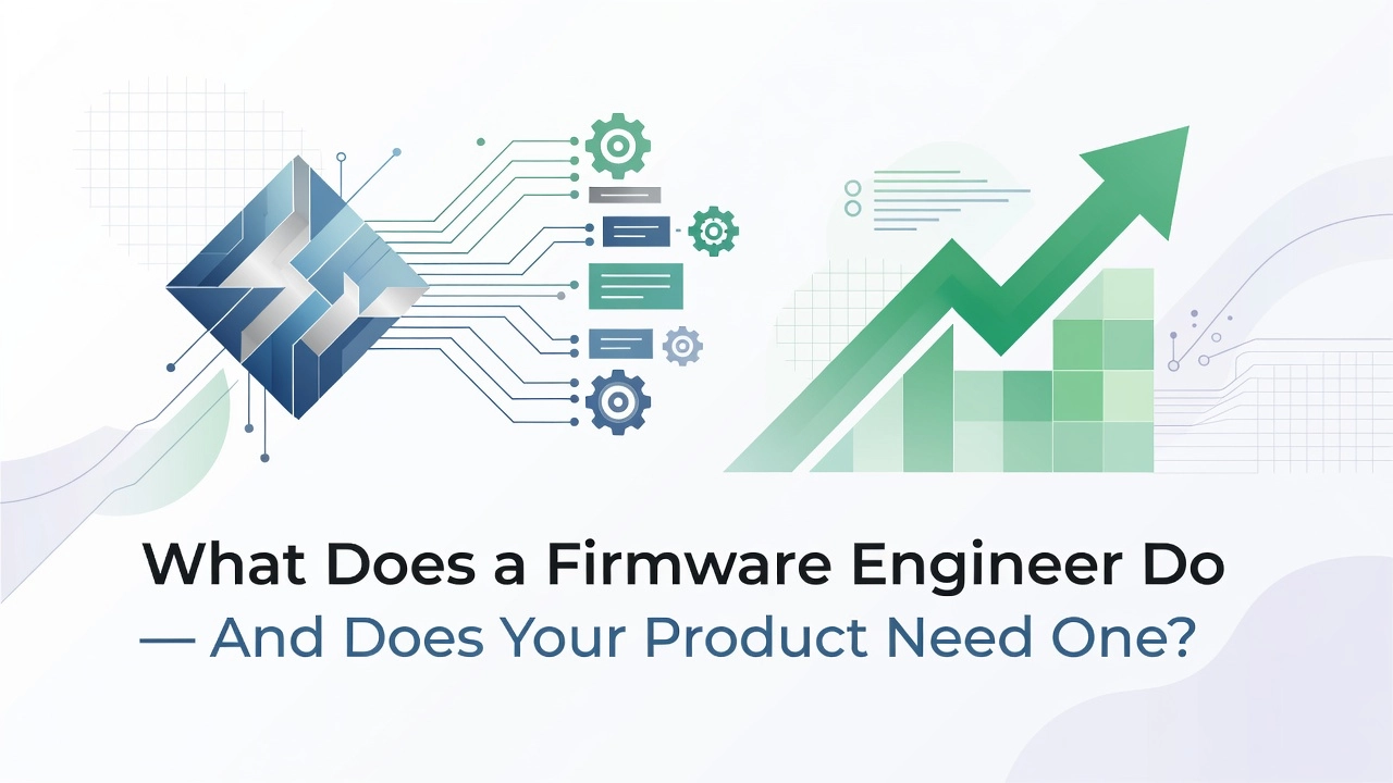 What Does a Firmware Engineer Do — And Does Your Product Need One?