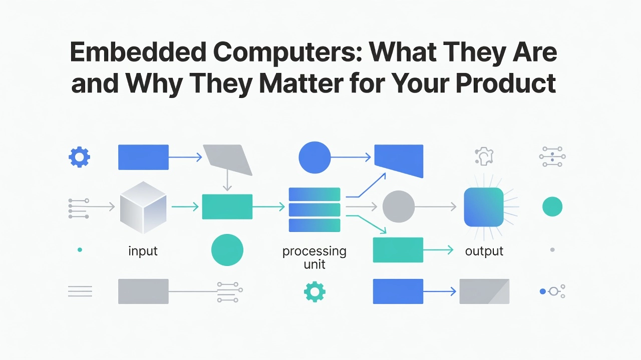 Embedded Computers: What They Are and Why They Matter for Your Product